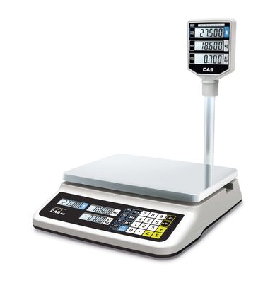 Весы CAS PR -15P (LCD, II), цена 15 104 руб. - Торговые весы