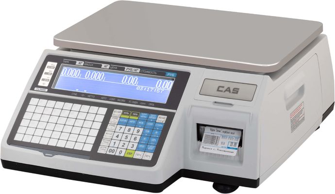Весы CAS CL3000-30B, цена 84 019 руб. - Торговые весы с печатью этикеток