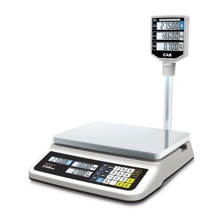 Весы CAS PR -06P (LCD, II), цена 15 243 руб. - Электронные весы CAS